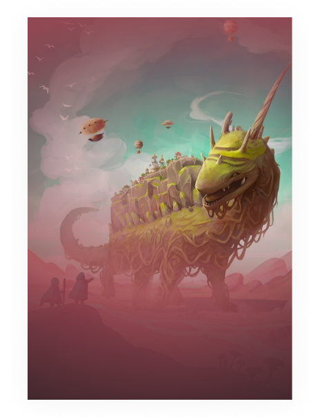 The Wandering Village key art
